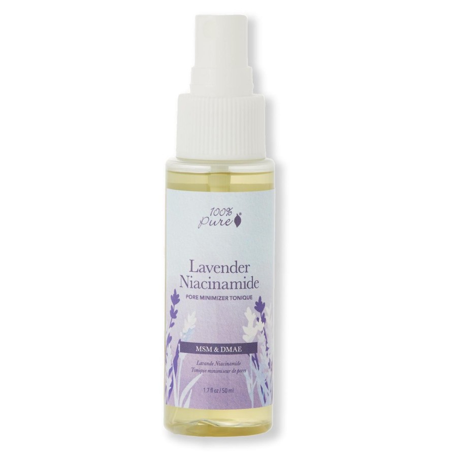 100% PURE Toner | Lavender Niacinamide Pore Minimizer Tonique