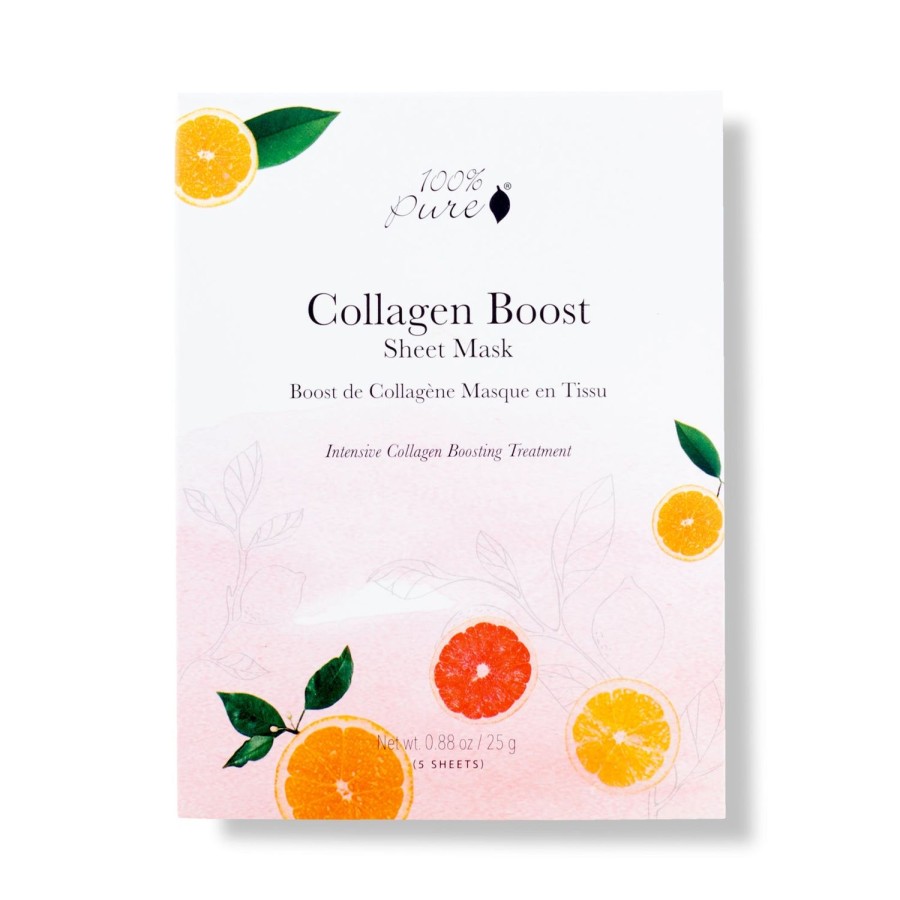 100% PURE Scrubs & Masks | Collagen Boost Sheet Mask