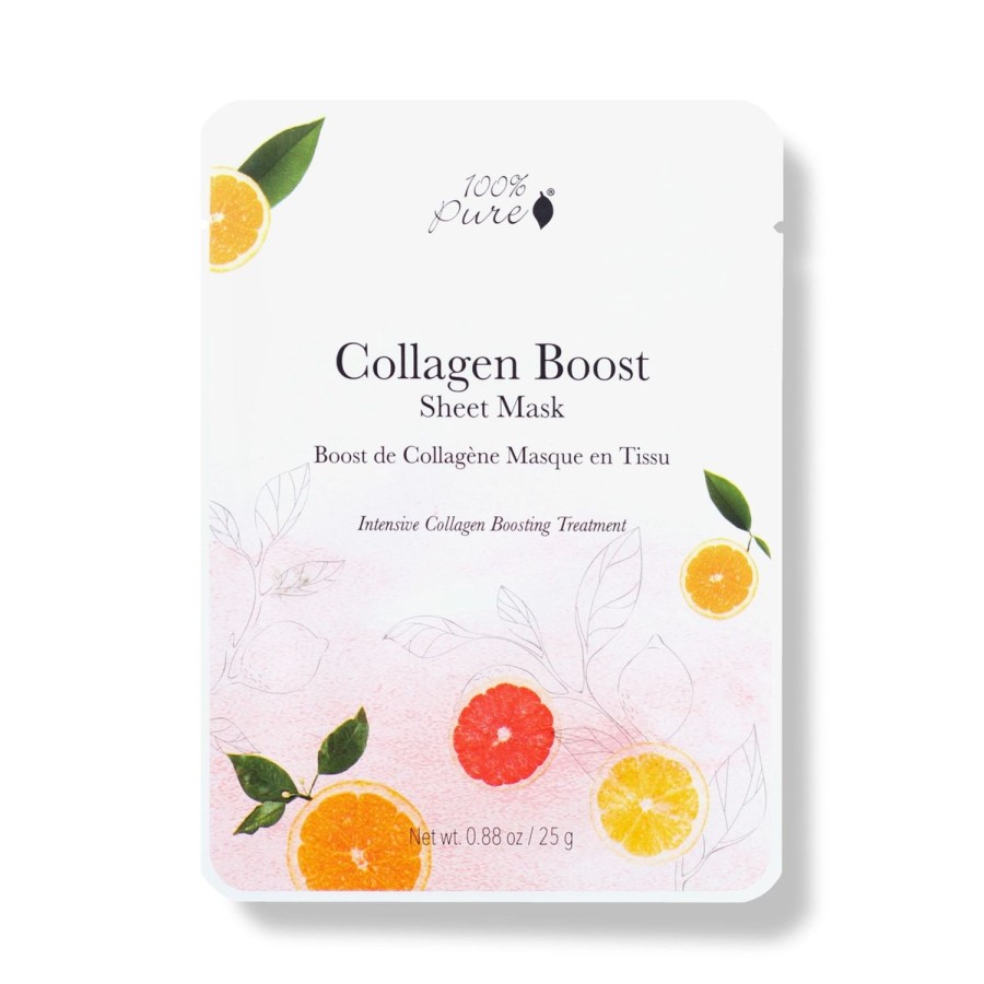 100% PURE Scrubs & Masks | Collagen Boost Sheet Mask