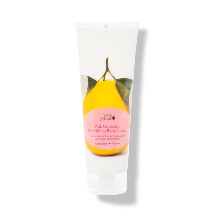 100% PURE Body Cream | Pink Grapefruit Nourishing Body Cream