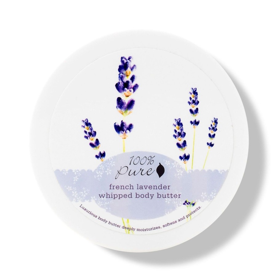 100% PURE Body Cream | French Lavender Whipped Body Butter