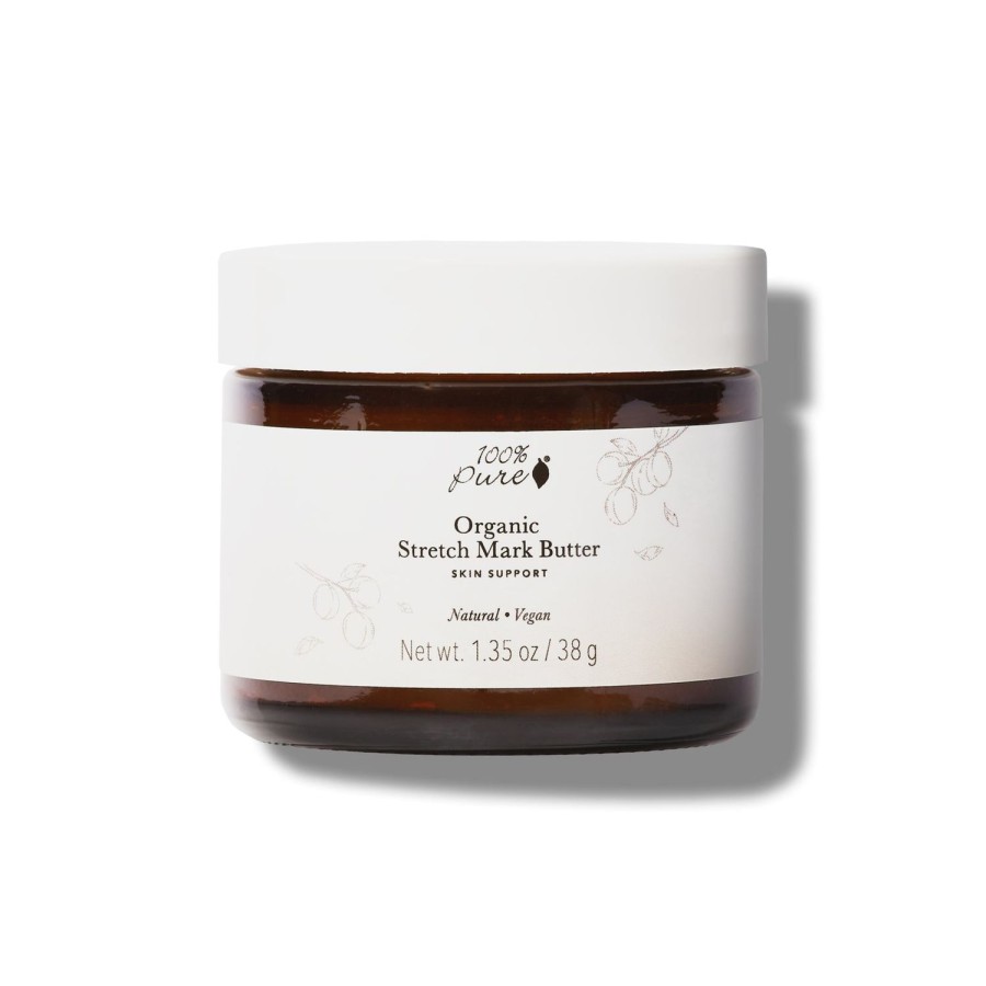 100% PURE Body Cream | Skin Support Stretch Mark Butter