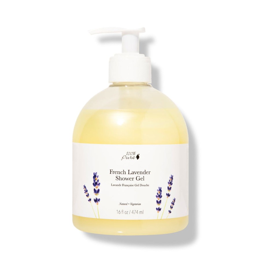 100% PURE Body Wash | French Lavender Shower Gel