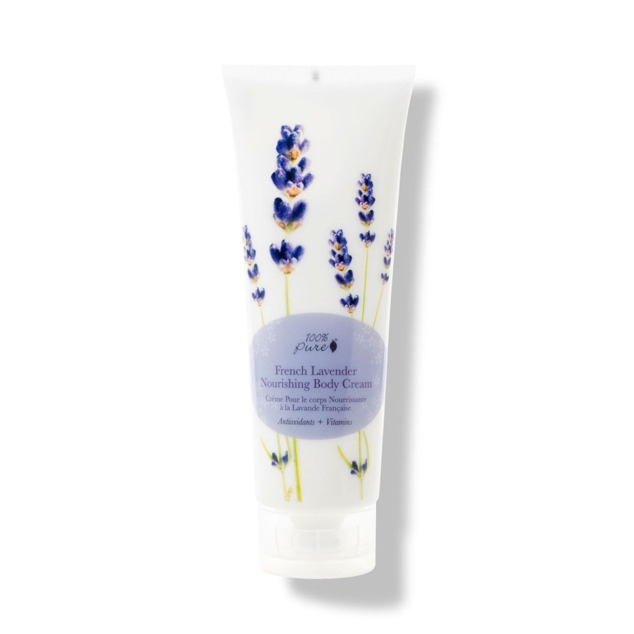 100% PURE Body Cream | French Lavender Nourishing Body Cream