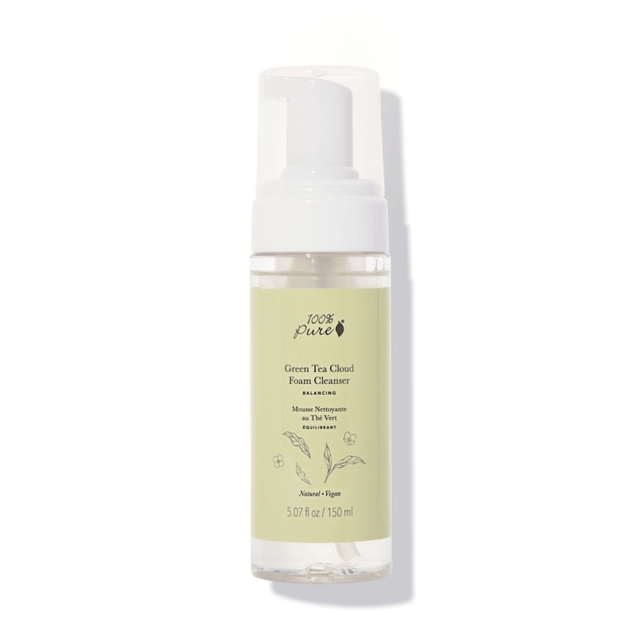 100% PURE Cleanser | Green Tea Cloud Foam Cleanser