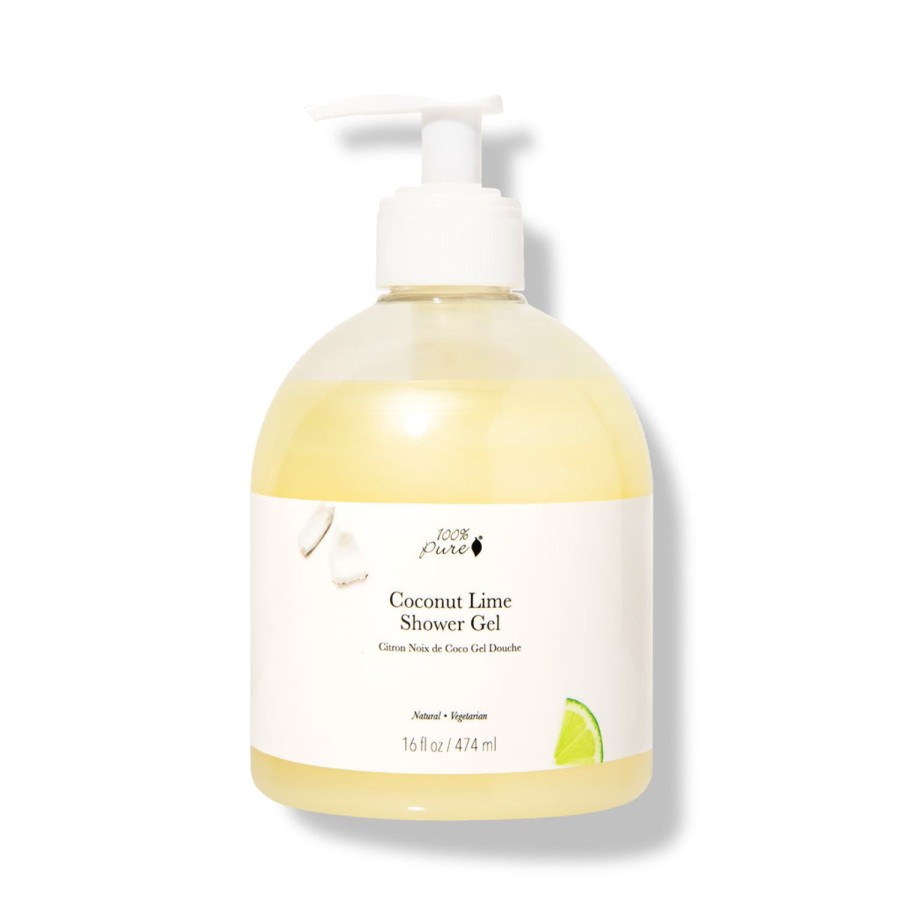 100% PURE Body Wash | Coconut Lime Shower Gel